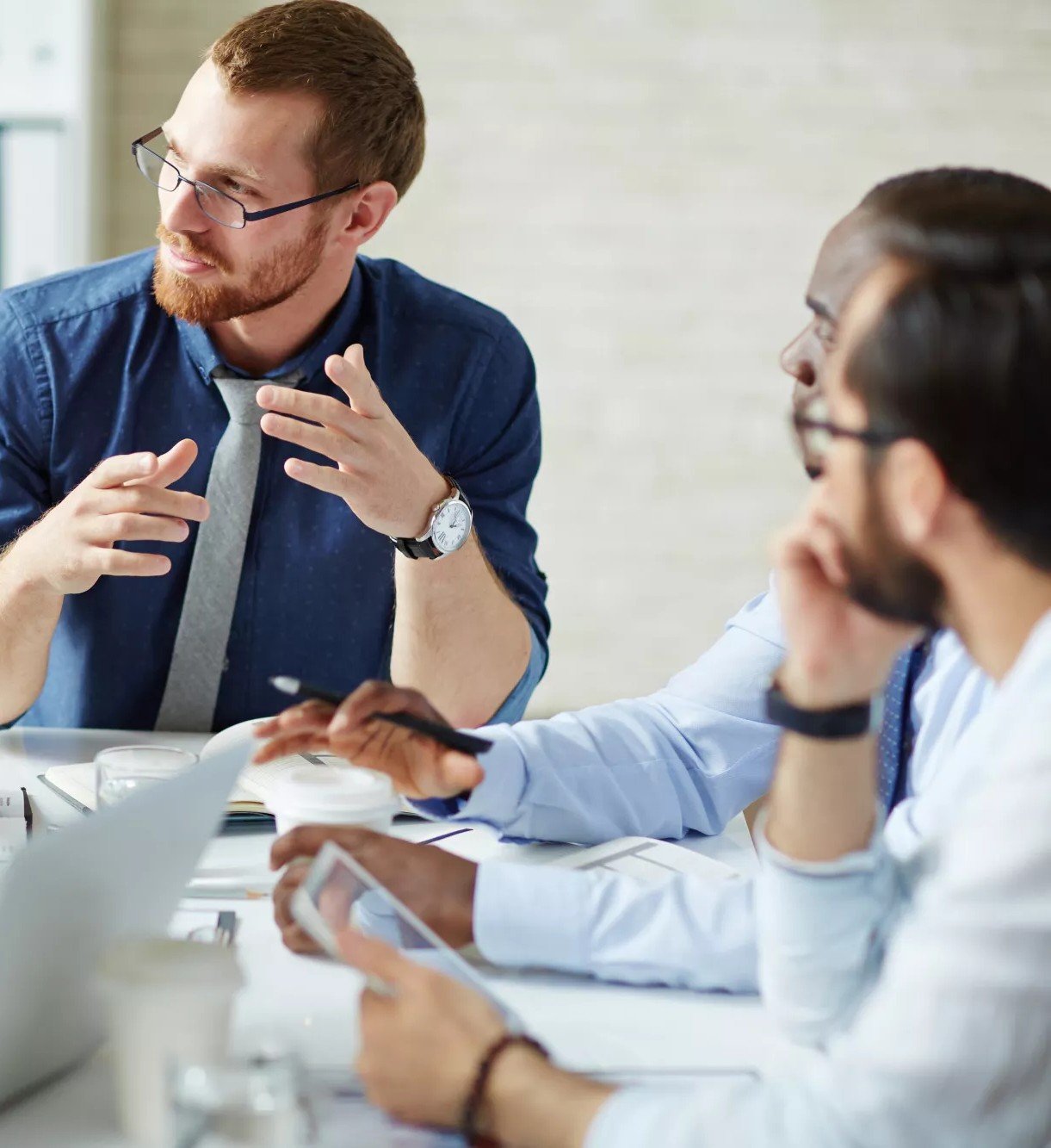 ACNO Brands team collaborating